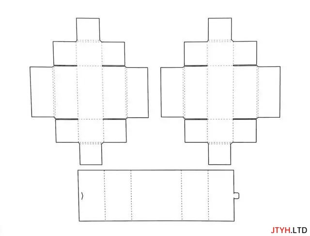知识丨常见纸质盒结构图及效果图参考